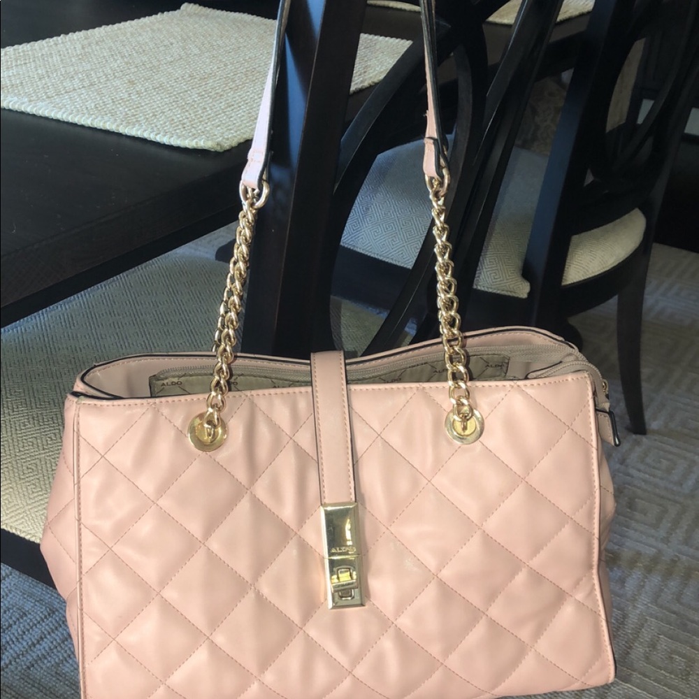 Light pink aldo handbag/purse - Picture 1 of 4